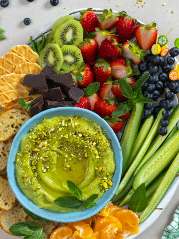 Honey Citrus Avocado Dip by Baking The Goods