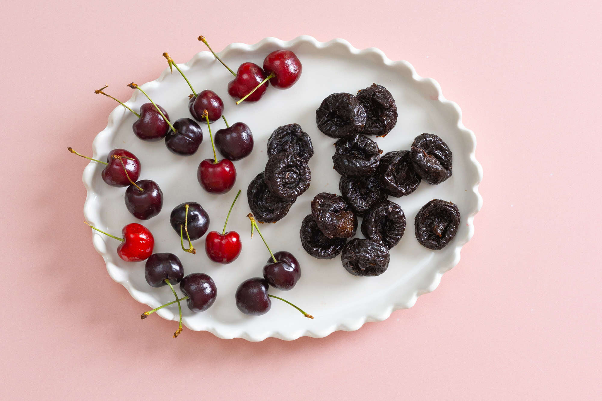 cherries and prunes