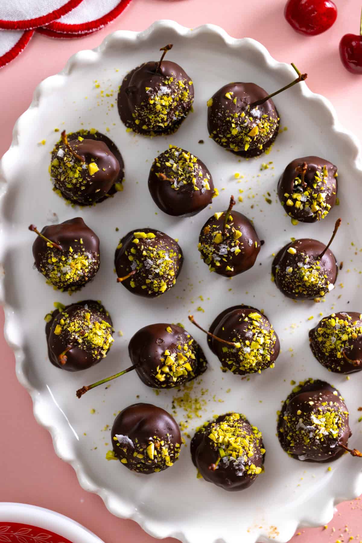 Chocolate Prune Cherry Bombs