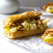 Apple Brie Baguette Sandwiches by Baking The Goods