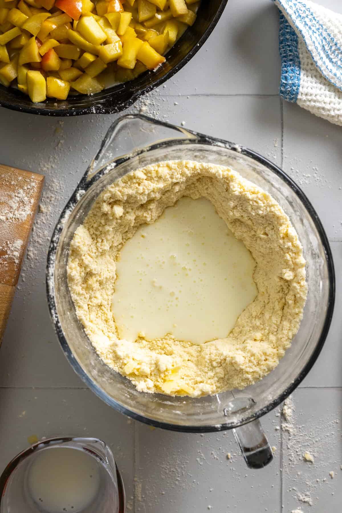 Blending in buttermilk