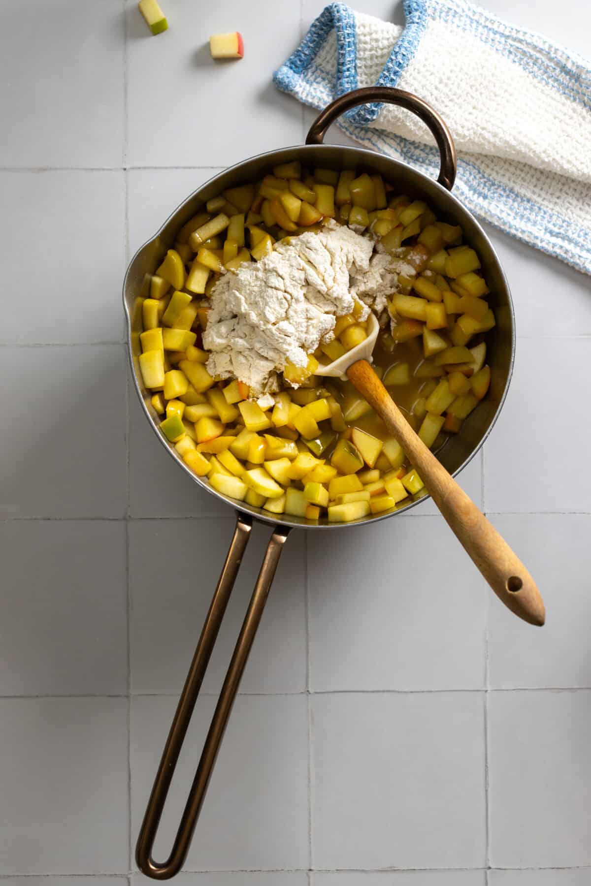 Apple filling for cobbler