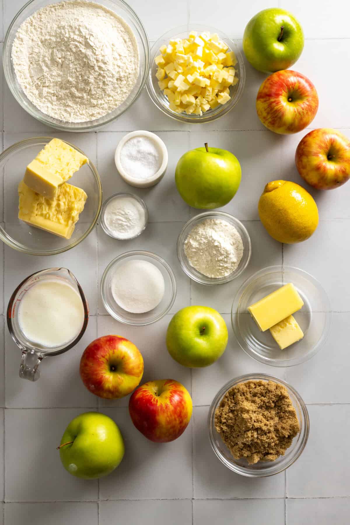 Apple Cheddar Cobbler ingredients