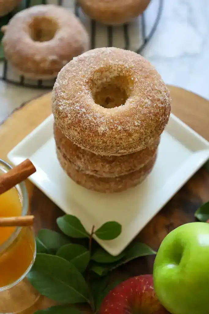 Baked GF Apple Cider Donuts by A Girl Defloured