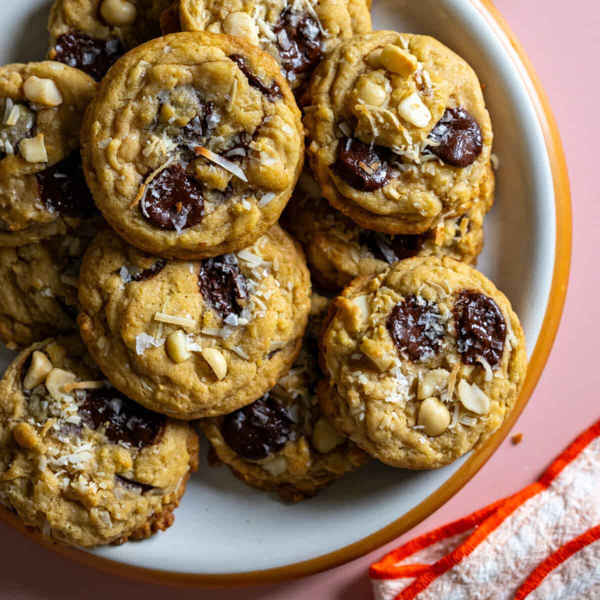 Macadamia Nut Coconut Chocolate Chip Cookies by Baking The Goods