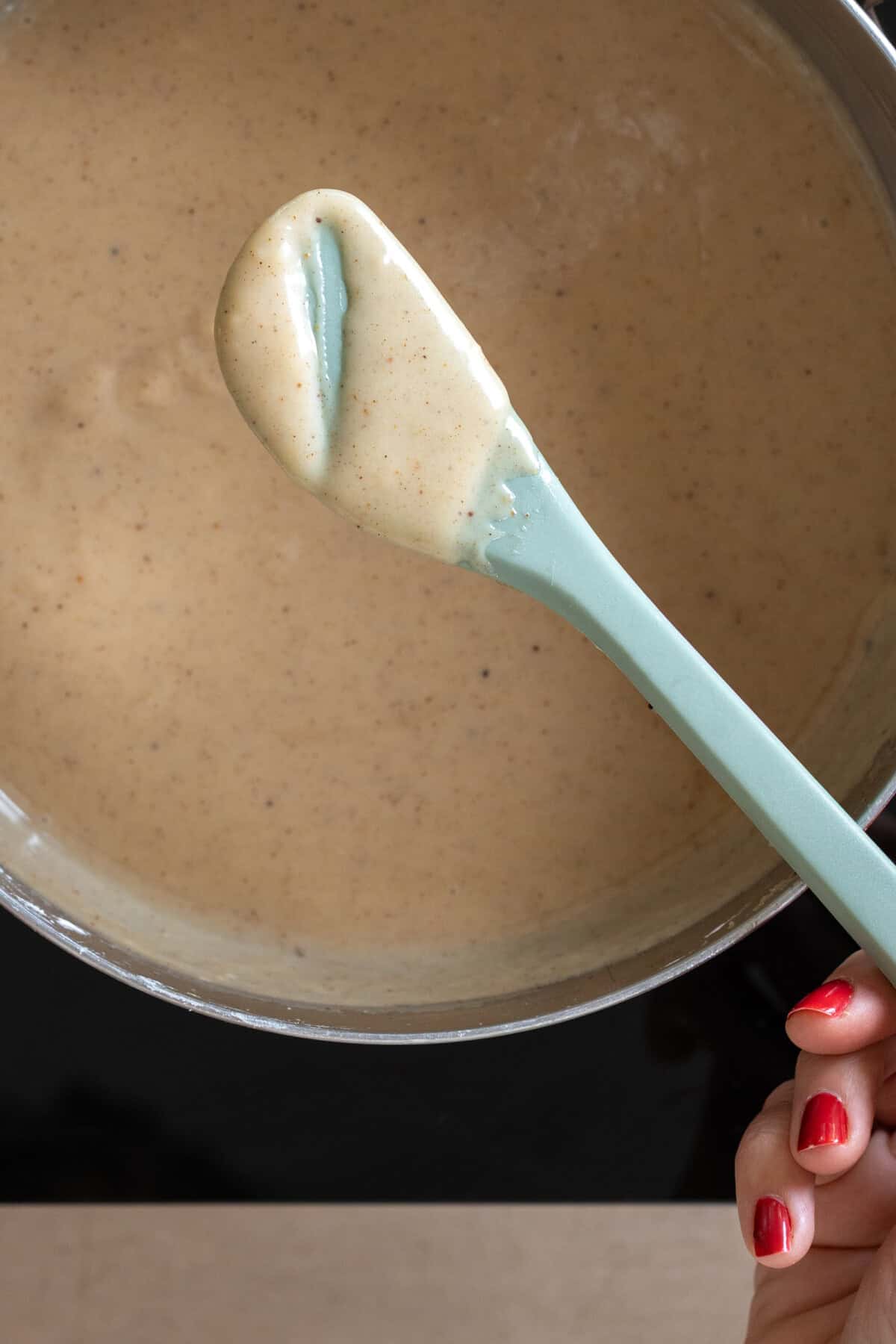 Thickened pie filling